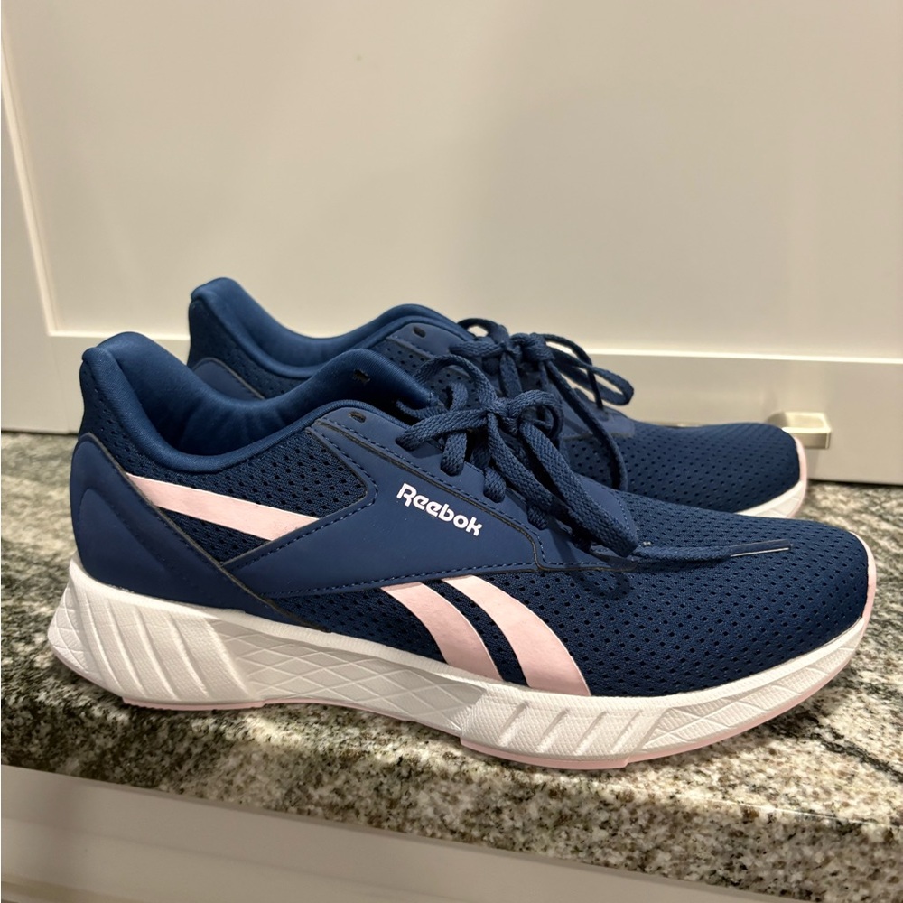 Reebok Women's Blue and Pink Athletic Shoes